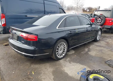 2016 Audi A8 L 3.0T from USA, damaged, VIN WAU34AFD4GN008159